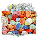 1000pcs/set DIY Colorful Stones Puzzle Paper Jigsaws Assembling Toys Gift