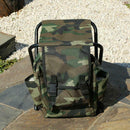 Outdoor Mountaineering Fishing Foldable Carry Stool Chair with Storage Bag A