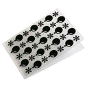 Christmas Ball Decor Plastic Embossing Folder Scrapbook DIY Album Card A