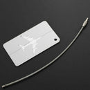 New Aluminium Travel Luggage Baggage Tag Suitcase Identity Address Name Lab E2D1