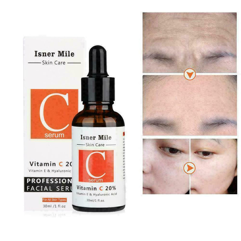 30ml pure Vitamin C Hyaluronic Acid Serum for facial care A9C2 J6N8