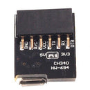 Usb To Ttl Converter Uart Module Ch340G Ch340 3.3V 5V Micro-Usb C6T3