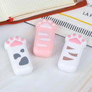 Cat Claw Decorative Correction Tape Diary Stationery Office Cute School Supplylj