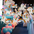 Rainbow Letter Banner Party Decor Rainbow Bunting Flag Party Decor Paper With