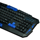 Hk8100 2.4G Wireless Gaming Keyboard Mouse Combo Ergonomics Waterproof Opti
