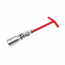 T-Handle Remover Installer Universal Joint Spark Plug Socket Wrench Tool Socket