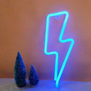 Thunder Lightning Shape Neon Light Sign Night Club Bedroom Wedding Party Home