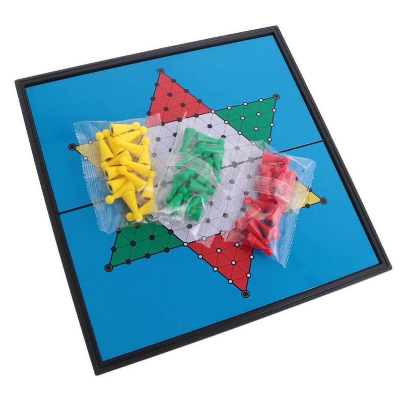 Chinese Checkers Hexagon Games Toys For Children Travel Gift