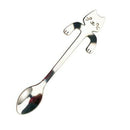 Stainless Steel Cat Coffee Drink Spoon Tableware Kitchen Supplies Hanging c D2S1
