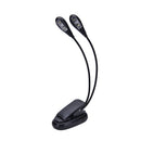 Music Stand Clip On 4Led Light Duel Twin.Reading Lamp`Usb Musician Teacher Gi Bj