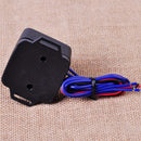 Car 12V Illuminate Power Engine Start  Switch Push Button Ignition Starter Blue