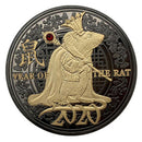 2020 Rat Year Challenge Coin Chinese Zodiac Souvenir Coin Collection Gif%!