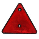 2pcs Red Safety Triangle Reflector for Automotive Fire Fighting Truck