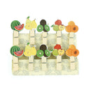 10 PCS fruit watermelon Wood Clips Photo Paper Pegs Clothespin Craft Decor  OZ
