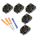 5x 3.5mm Headphone Jack Socket + Tools for Microsoft Xbox One S Controller