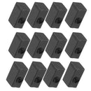 12x Black String Iron Block For Electric Guitar Tremolo Brdige 8x4x5mm