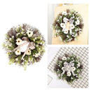 Front Door Wreath Artificial Floral Decorative Front Door Wreath