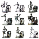 Electric Guitar Metal Band Office Pen Pencil Pot Brush Holder Container