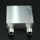 1X 40*40*12mm Aluminum Water Liquid Cooler Block Heatsink CPU For PC Radiat V8C5
