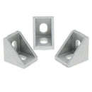 20Pcs 2020 Corner Fitting Angle Aluminum 20 X 20 L Connector Bracket Fasten