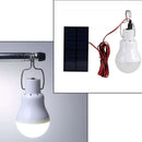 Portable Solar Panel LED Bulb Light Outdoor Emergency Camping Tent Lamp ECS