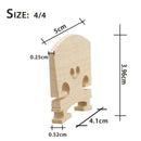 5PCS 4/4 Size Violin Bridge For Acoustic Violin Accessories Maple Wood