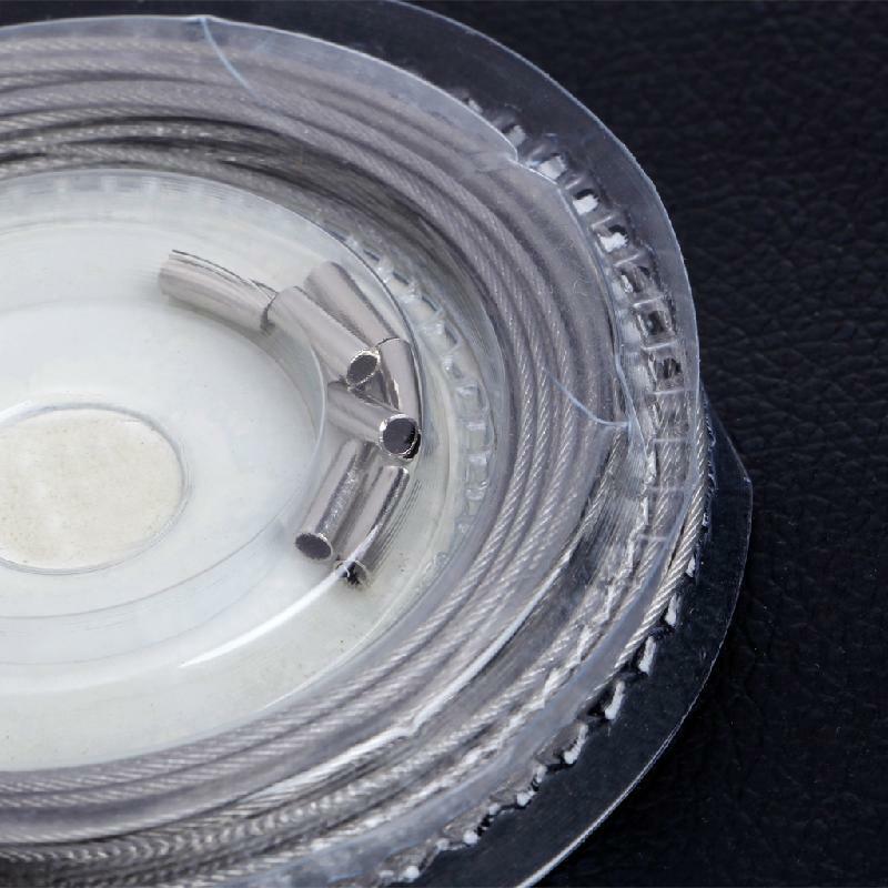 7 Strands Fishing Wire Trace With Coating Leader Jigging Line Stainless Steel