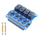 1Pcs Raspberry Pi Power Relay Board Expansion Module Shield Supports Rpi A+