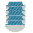 5pcs Robot Vacuum Cleaner Parts Mopping Cleaning Mop Rag For Ecovacs Deebot
