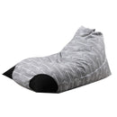 Modern stuffed storage bean bag storage as chair portable children's clothi X7J9