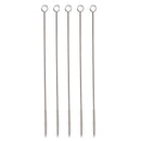 2pcs Stainless Steel Nylon Straw Cleaning Cleaner Drinking Straws 17cm V3