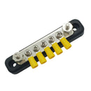 5 Position Earth Connector Screw Terminal Block Copper Bridge