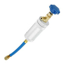 Universal Car A/C Dye Injector R12 R134A Quick Coupler Adapter 2Oz A/C Oil
