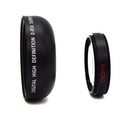 46mm 0.45x Wide Angle + Macro Conversion Lens Universal For DSLR DC Camera