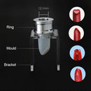 3 piece set DIY 12.1mm simple lipstick filling tube Heart-shaped silicone m U2K4
