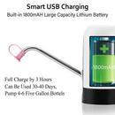 Water Bottle Pump, Usb Charging Automatic Drinking Water Pump Portable Elec