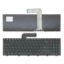 Keyboard with Frame Black US ABS for Dell Inspiron 15R N5110 M5110 N5110 OEM