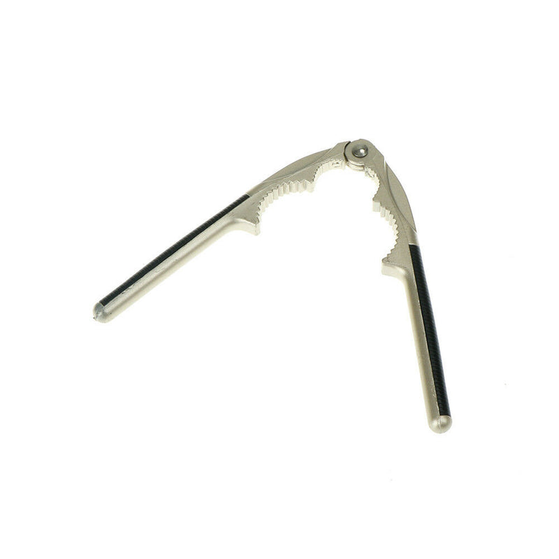 1pc Practical Stainless Steel Nutcracker Sheller Walnut Cracker Plier Crusher 3C