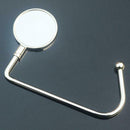 6pcs Zinc Alloy Metal Hooks Table Straight Hook Bag Stocks Hanger Universal