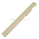 20x/Pack 72x3x9mm Guitar Bridge String Saddles Plastic for Folk Guitar White