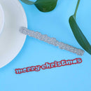 Merry Christmas DIY Metal Cutting Dies Stencil for Scrapbook Album Craft