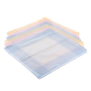 Set of 12 Plaid Pattern Handkerchief Pocket Square Hanky Party Suits Hankies