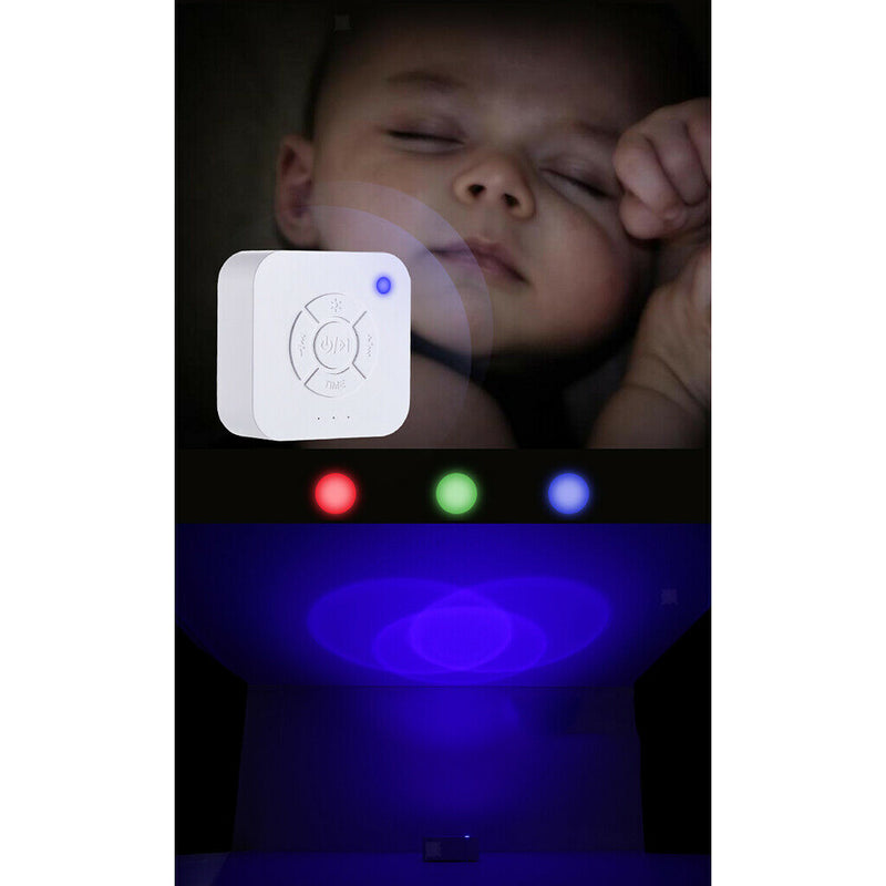 Plastic White Noise Machine Sound Sleep Aid Therapy Helper 9 Relaxing Sounds