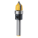 90 Degree Router CNC Engraving V-Groove Bit 1/4x1/2x1/2'' Woodworking Tool