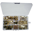 Picture Hangers,Painting Hanging Kit Picture Suspension Kit 235 Pieces Heav