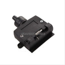 7 PIN ROUND FLAT ADAPTOR FEMALE RECTANGLE CARAVAN TRAILER PART BOAT