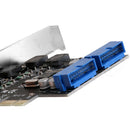 2 Port 19Pin USB 3.0 Card PCI-e to Internal 20Pin Ports Male PCI Express Adapter