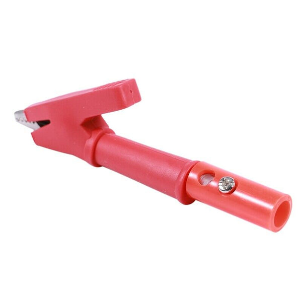 Pair Insulated Alligator Clip Test Lead Crocodile Clamps with Banana Plug P7L2