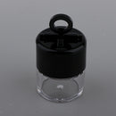 10g Clear+Black Empty Refillable DIY Makeup Loose Powder Box Case Container