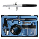 Siphon Feed Dual Action 0.35Mm Airbrush Kit Spray Tool Air Brush For Makeup S4S4